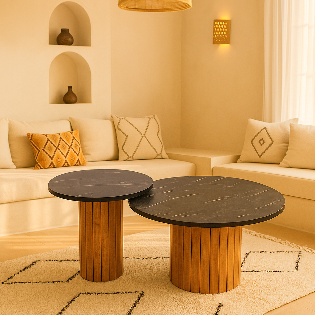 KAYAN – Duo de tables basses