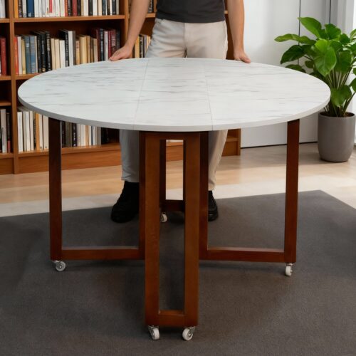 Marbella - Table pliable multifonction 3 en 1 (Table à manger, console et bureau)