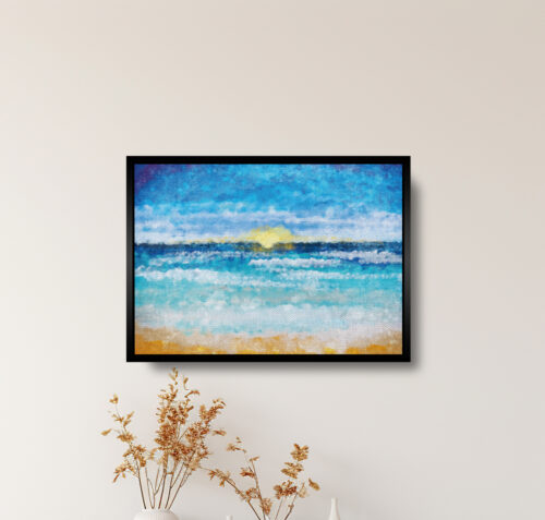 Tableau Décoratif sur Toile – Cross the sea