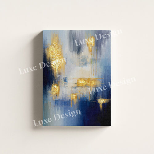 Tableau Décoratif sur Toile – Minimaliste Blue