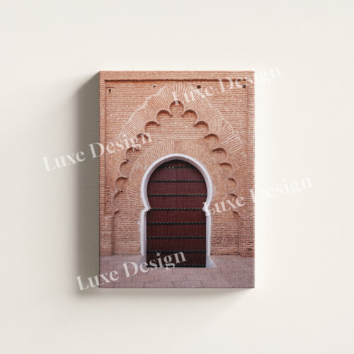 Tableau Décoratif sur Toile – Le Beldi Marocain Paradise Bab