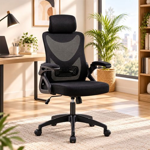 ERGOSIT — Chaise de bureau ergonomique réglable pour travail, gaming et étudiants
